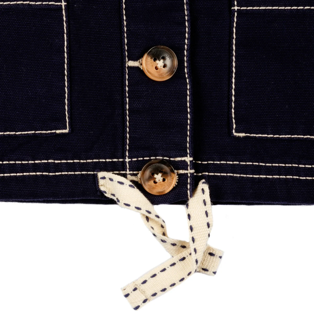 Chaqueta niña marino botones - Imagen 4