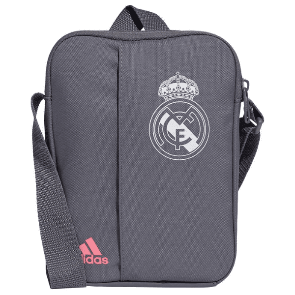 ADIDAS – Bandolera Adidas Real Madrid FR9750 Gris Oficial Unisex - Imagen 2