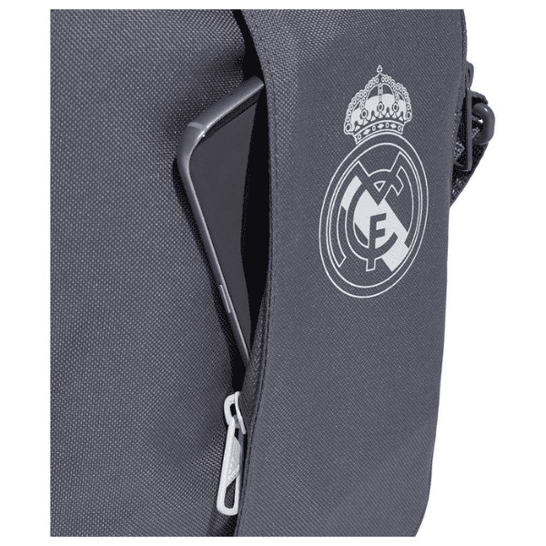 ADIDAS – Bandolera Adidas Real Madrid FR9750 Gris Oficial Unisex - Imagen 4