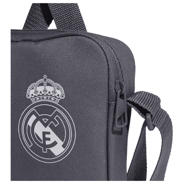 ADIDAS – Bandolera Adidas Real Madrid FR9750 Gris Oficial Unisex - Imagen 5