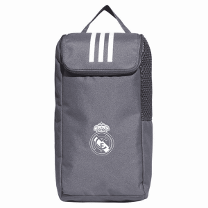 ADIDAS – Zapatillero oficial Real Madrid Adidas | Bolsa portabotas gris