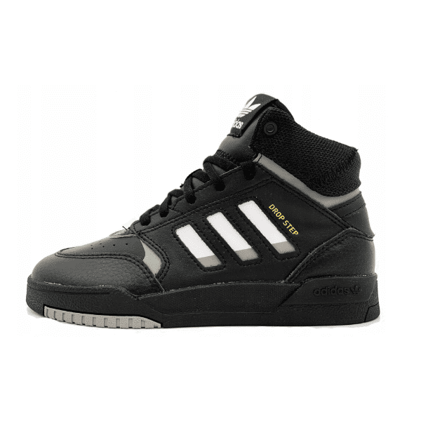 ADIDAS – Botas Deportivas Niños Drop Step C FV3120 – Niño Niña Negras Retro Tallas 29, 34 y 35 – Últimas Rebajadas - Imagen 4