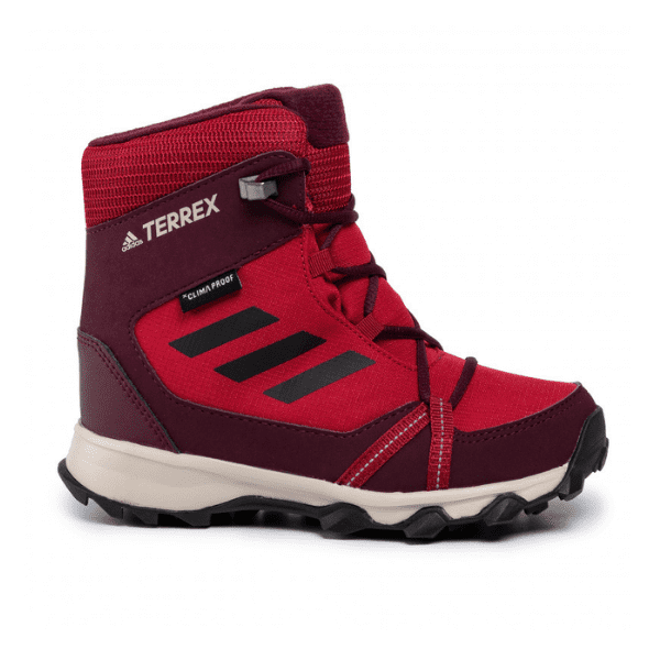 ADIDAS – Terrex Snow CP CW K – Botas Invierno Niño/Niña Rojas Trekking Impermeables