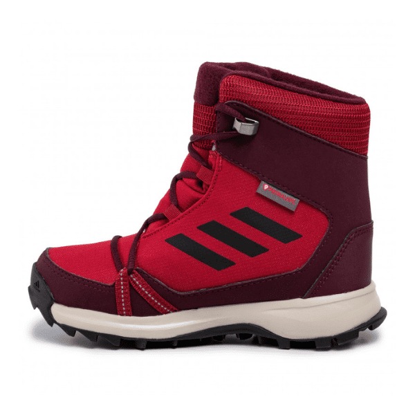 ADIDAS – Terrex Snow CP CW K – Botas Invierno Niño/Niña Rojas Trekking Impermeables - Imagen 3