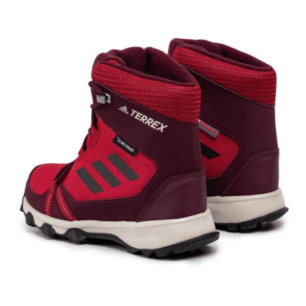 ADIDAS – Terrex Snow CP CW K – Botas Invierno Niño/Niña Rojas Trekking Impermeables - Imagen 5