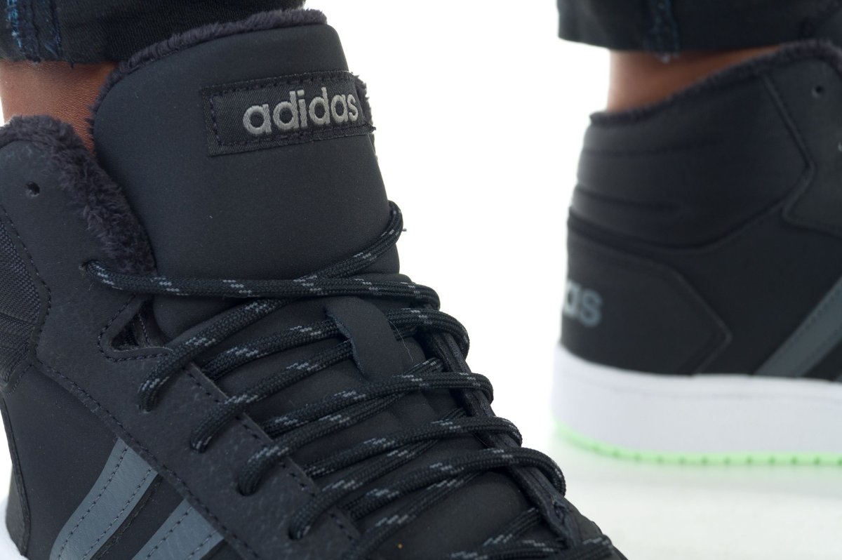 ADIDAS – Zapatillas Botas Deportivas Niño Niña Negra Hoops Mid 2.0 K - Imagen 9