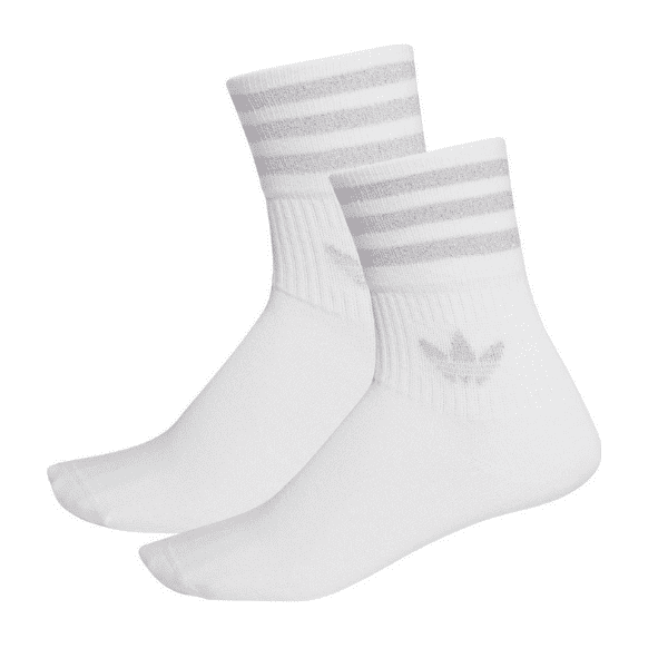 ADIDAS – Calcetines Mid-Cut Glitter Pack 2 - Imagen 3