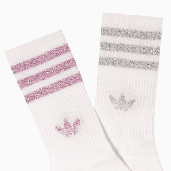 ADIDAS – Calcetines Mid-Cut Glitter Pack 2 - Imagen 4