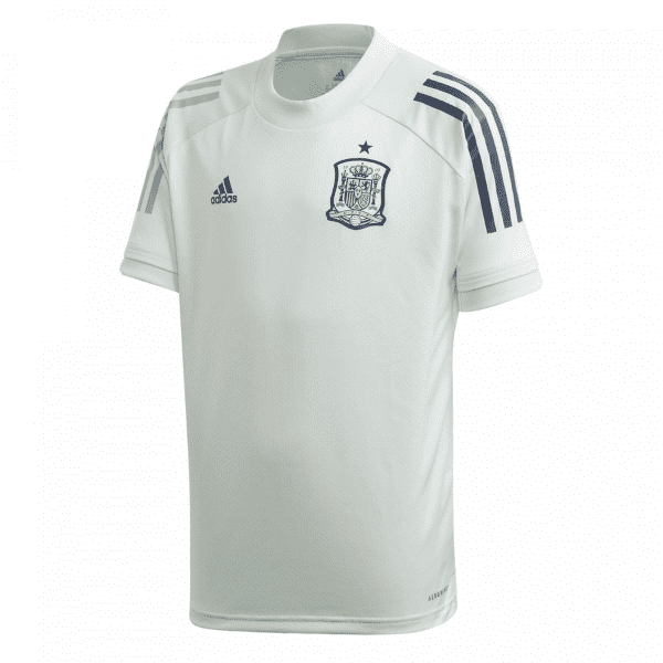 ADIDAS – Camiseta Niño Entrenamiento Selección Española Adidas Verde Menta FI6276 - Imagen 3