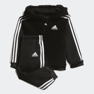ADIDAS – Chándal Adidas Niño Niña Negro con Capucha I Boa FZ HD JOG 3-4 Años (104 cm) GD3918