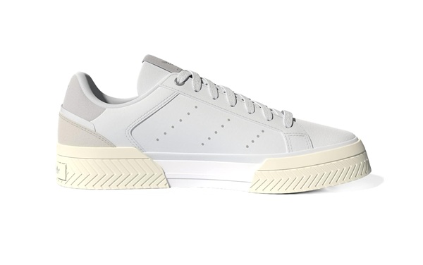 ADIDAS – Zapatillas Adidas Court Tourino W mujer beige GZ0829 talla 38 2/3 EU zapatillas casual - Imagen 2