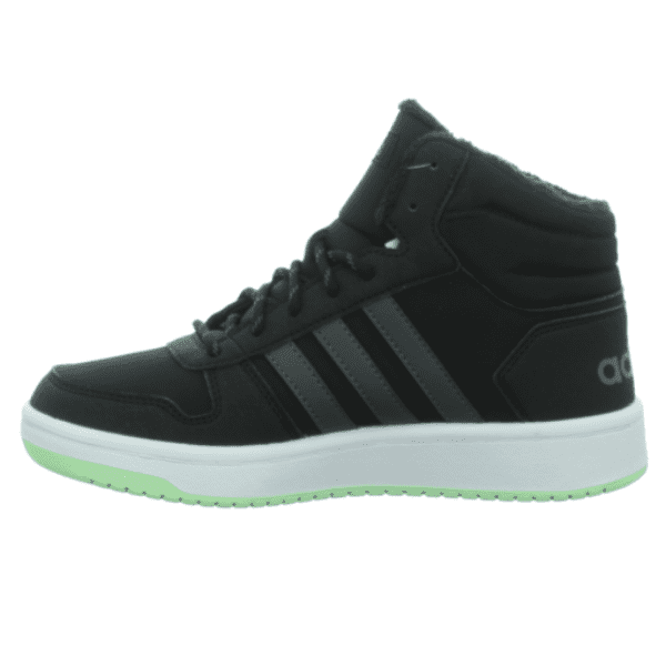 ADIDAS – Zapatillas Botas Deportivas Niño Niña Negra Hoops Mid 2.0 K - Imagen 3