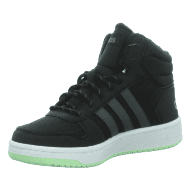 ADIDAS – Zapatillas Botas Deportivas Niño Niña Negra Hoops Mid 2.0 K - Imagen 4