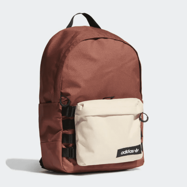 ADIDAS – Mochila Adidas Sport Modular Originals BP GN1395 22,5 L Marrón Unisex con Bolsillo Desmontable - Imagen 3