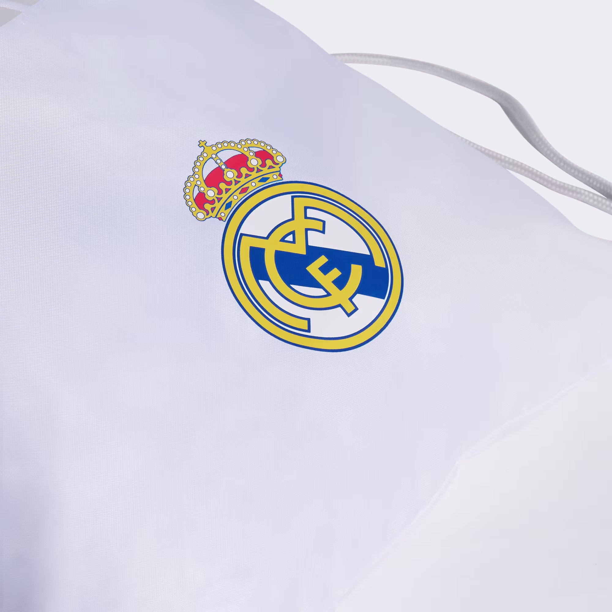 ADIDAS – Mochila Saco adidas Real Madrid JX3188 Blanca 15,93 L – Gymsack de Cuerdas - Imagen 7