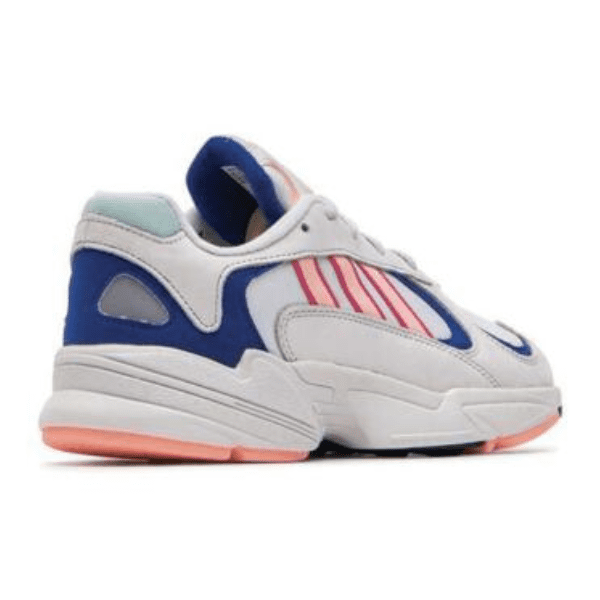 ADIDAS – Zapatillas Hombre Originals Yung-1 BD7654 41 1/3 Blanco Azul Naranja Zapatillas Retro 90s - Imagen 5
