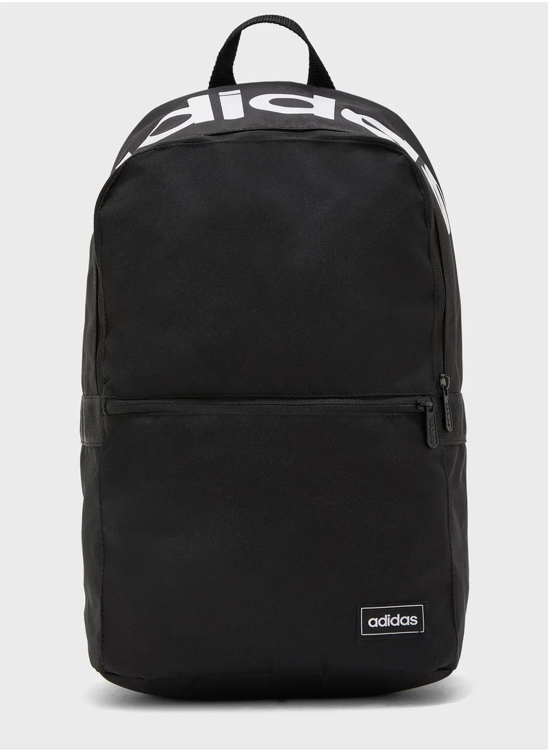 ADIDAS – Mochila Adidas Negra Essential Classic Daily FQ6584 Unisex - Imagen 6