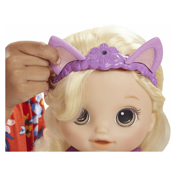 BABY ALIVE – Muñeca Daniela Peinados Mágicos Pelo que Crece E5241SC1 - Imagen 5