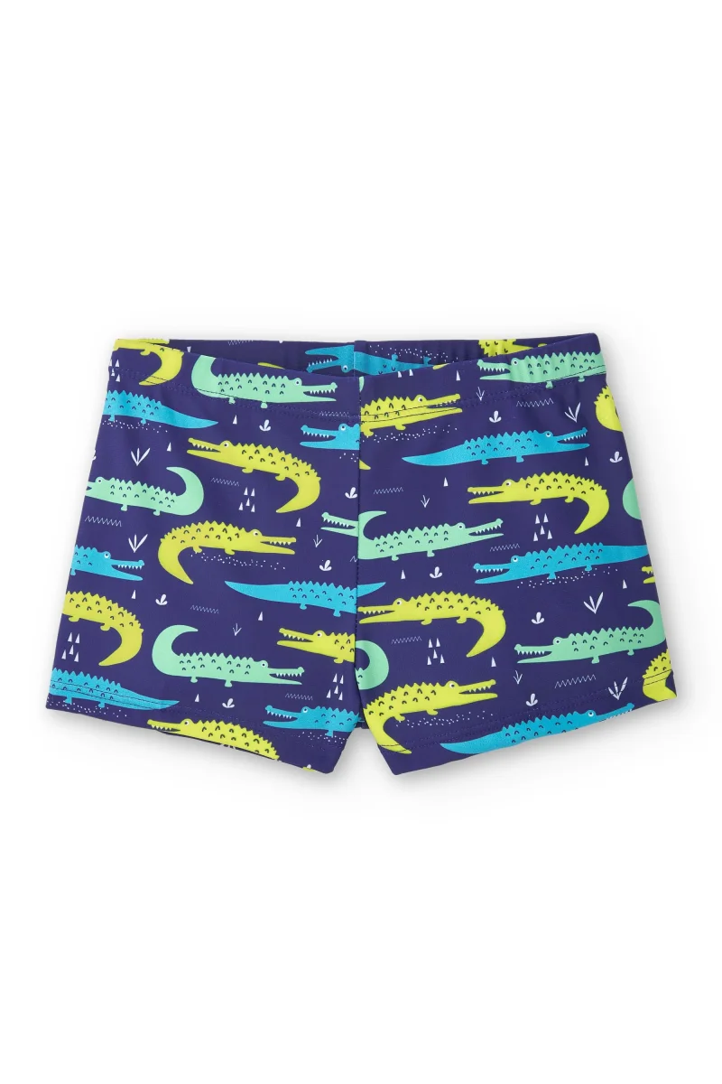 Bañador niño cocodrilos