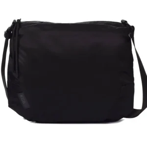 Bolso bandolera KCB · Bandolera grande · Color Negro y Kaki · Coleccion Puffy · VEGAN