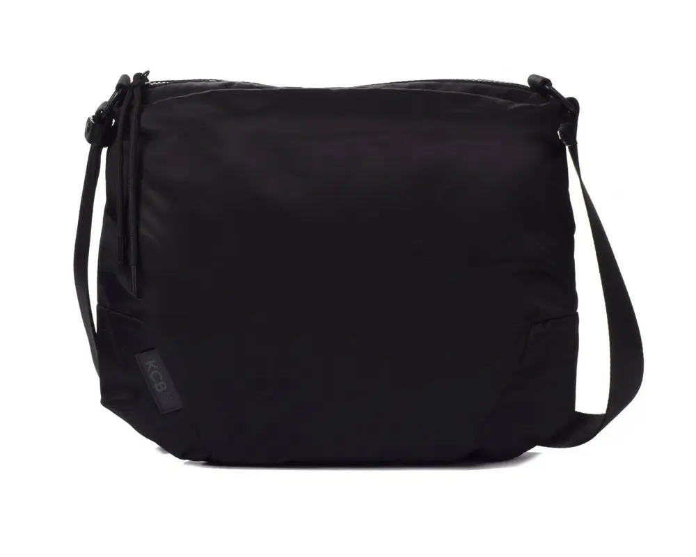 Bolso bandolera KCB · Bandolera grande · Color Negro y Kaki · Coleccion Puffy · VEGAN