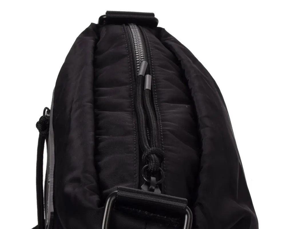 Bolso bandolera KCB · Bandolera grande · Color Negro y Kaki · Coleccion Puffy · VEGAN - Imagen 4