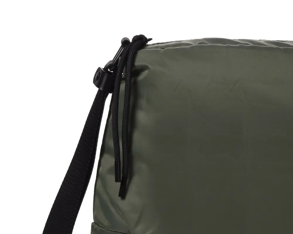Bolso bandolera KCB · Bandolera grande · Color Negro y Kaki · Coleccion Puffy · VEGAN - Imagen 8