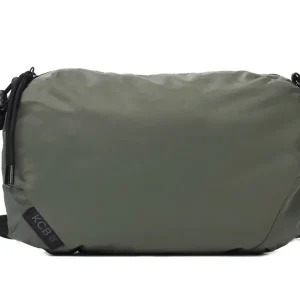 Bolso bandolera KCB · Bandolera mediana · Color Hielo, Negro y Kaki · Coleccion Puffy · VEGAN