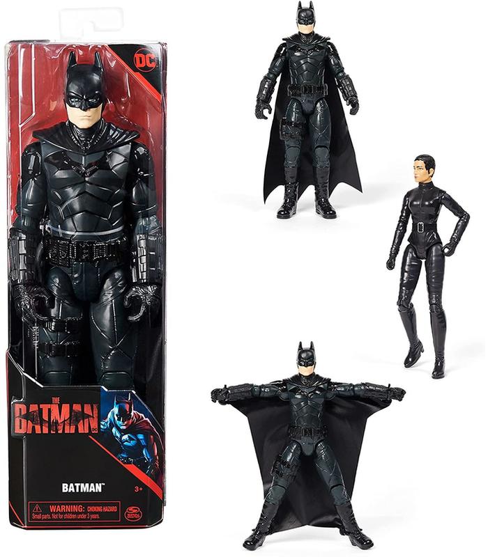 SPIN MASTER – Batman 30 cm – Figura de acción articulada The Batman colección oficial - Imagen 8