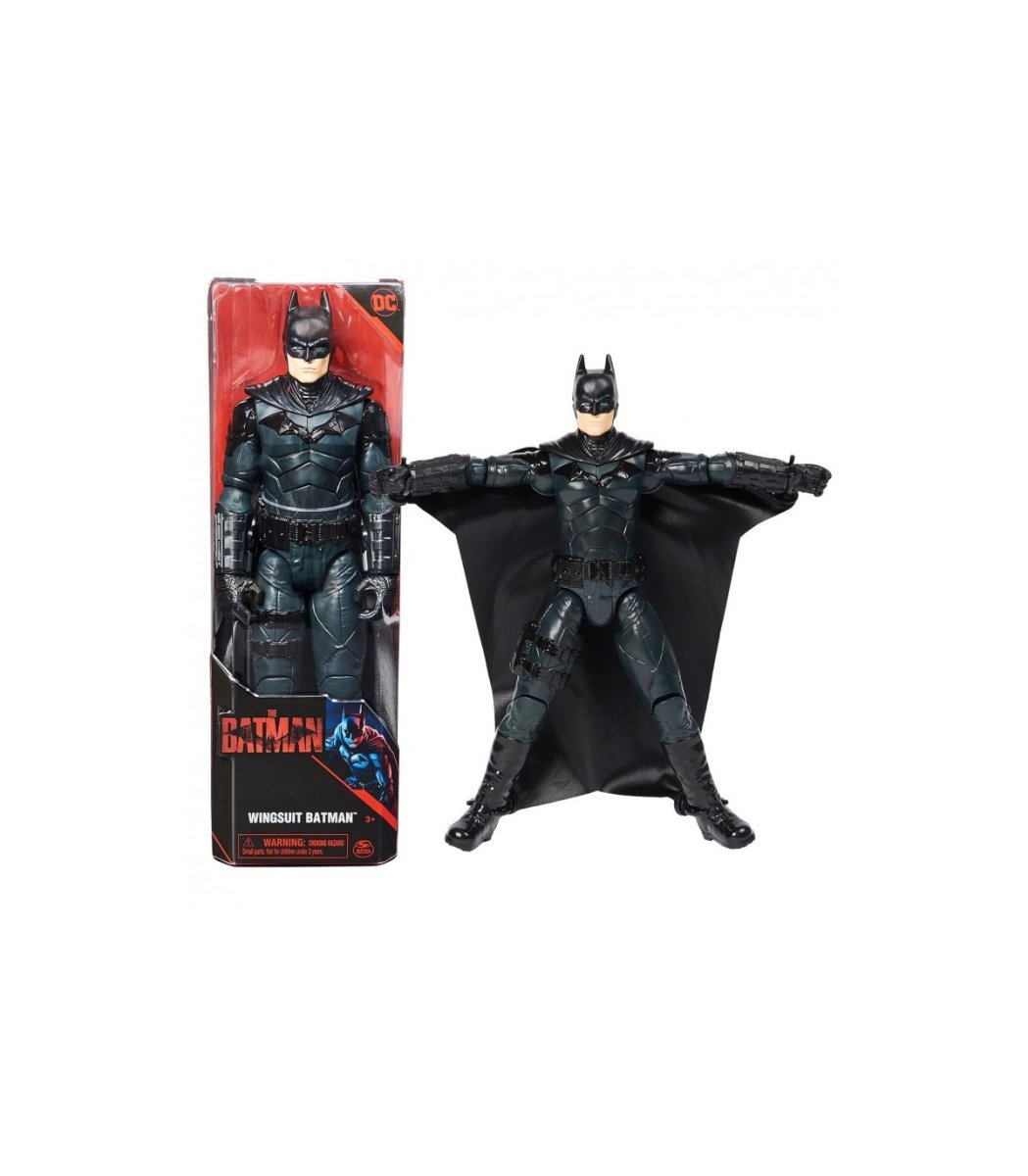SPIN MASTER – Batman 30 cm – Figura de acción articulada The Batman colección oficial - Imagen 9