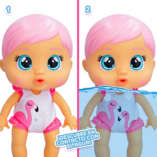 IMC TOYS – Bebés Llorones Fun N’Sun Fancy Muñeca 26 cm con Accesorios - Imagen 7