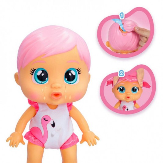 IMC TOYS – Bebés Llorones Fun N’Sun Fancy Muñeca 26 cm con Accesorios - Imagen 6