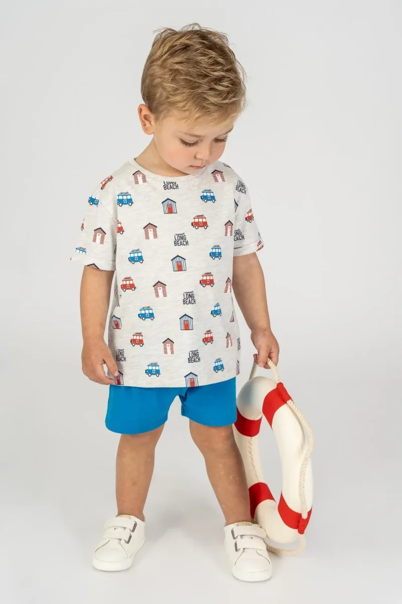 Short de bebé azulon