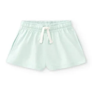 Short de niña aguamarina