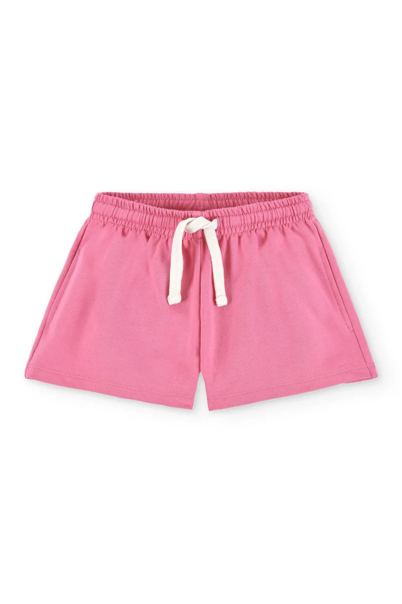 Short niña fucsia con cordón - Imagen 3