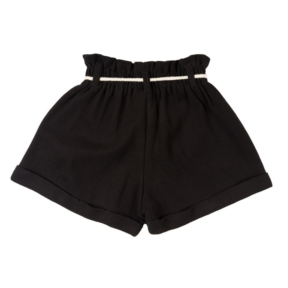 Short niña negro con cordón - Imagen 7
