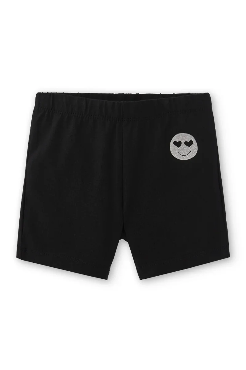 Short niña negro con detalle - Imagen 3
