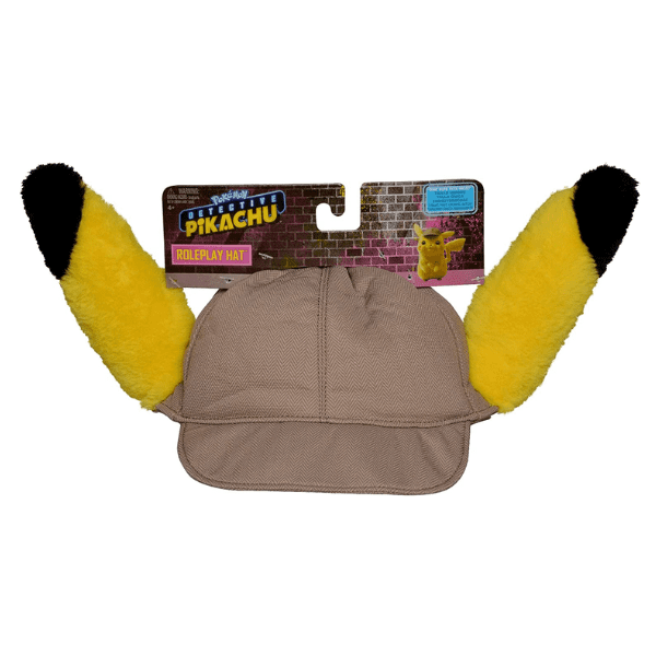 BIZAK – Gorro Pikachu Detective Pokémon Oficial Bizak con Orejas de Peluche Unisex Edición Limitada - Imagen 2