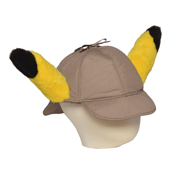 BIZAK – Gorro Pikachu Detective Pokémon Oficial Bizak con Orejas de Peluche Unisex Edición Limitada - Imagen 3