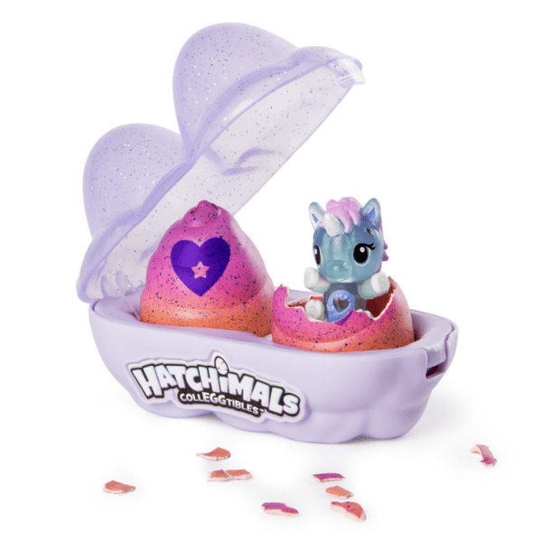 BIZAK – Hatchimals CollEGGtibles 2 Pack Huevos Sorpresa Season 4 Morado