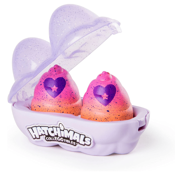 BIZAK – Hatchimals CollEGGtibles 2 Pack Huevos Sorpresa Season 4 Morado - Imagen 3