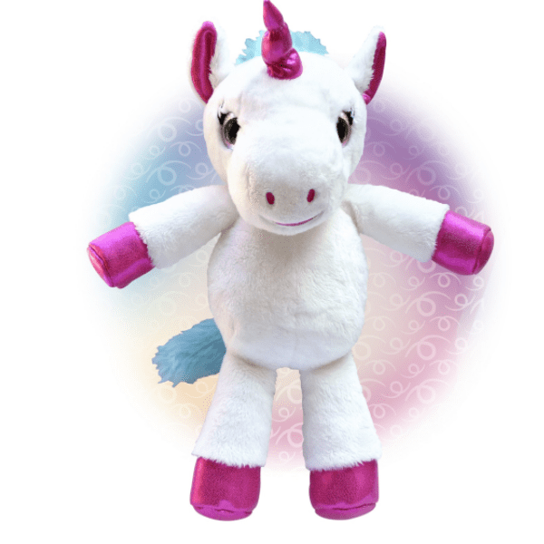 BIZAK – Mi Bebé Voltereta de Peluche y sus Amigos con disfraz de Leopardo Rosa - Imagen 4