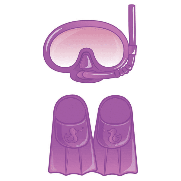 BLOOPIES DIVERS – Muñeca Baby Luna Hora del Baño Muñeca Bebé Baño 25,5 cm Gafas Aletas - Imagen 5