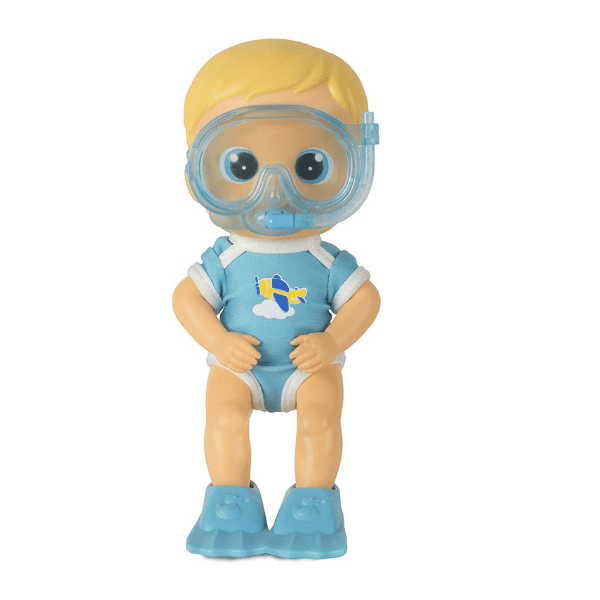 BLOOPIES DIVERS – Bloopies Max Muñeco Baño Buceador 22cm Regalo Niños Sin Pilas Juguete Agua - Imagen 3