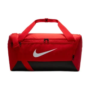 NIKE – Bolsa de Deporte Nike Brasilia 9.5 Roja DM3976-657 41L Unisex Gimnasio Viaje