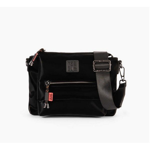 Bolso bandolera acolchado PEPE MOLL negro - Imagen 2