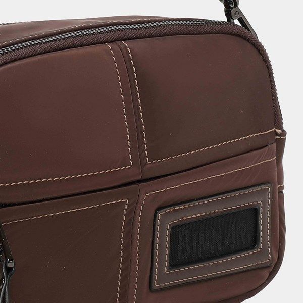 Bolso bandolera BINNARI Alina color marrón - Imagen 6