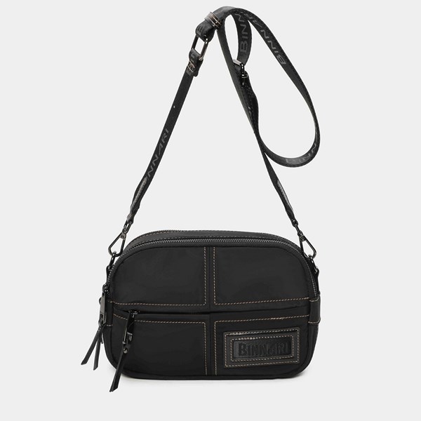 Bolso bandolera BINNARI Alina color negro - Imagen 2