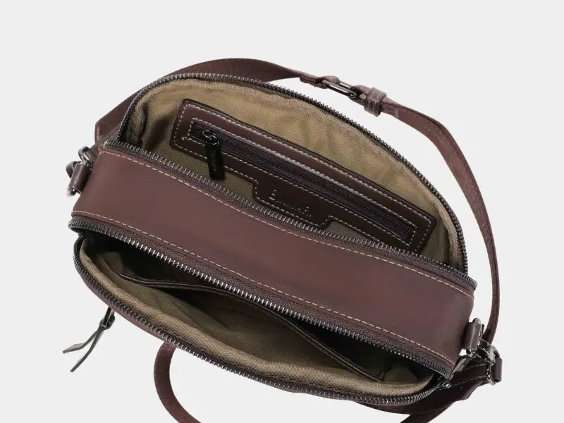 Bolso bandolera BINNARI · Doble compartimento · Coleccion Alina - Imagen 5