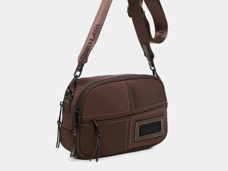 Bolso bandolera BINNARI · Doble compartimento · Coleccion Alina - Imagen 4